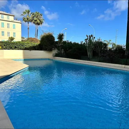 Espace 2000 - 3pieces Vue Avec Piscine & Parking 아파트 *